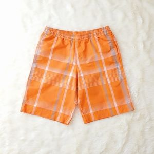 Reebok Orange Swim Trunks Size Small